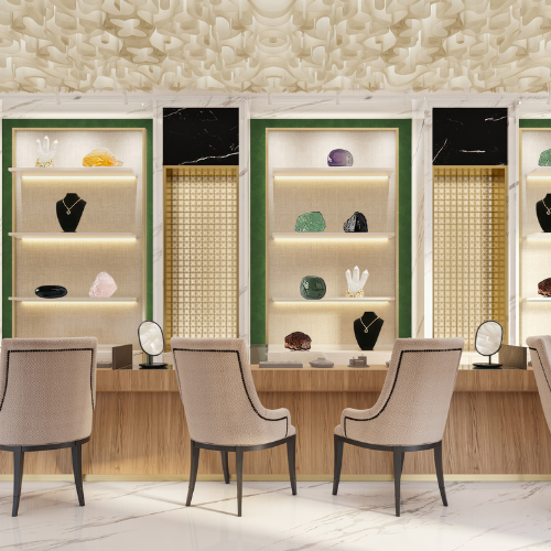 3D TEXTILE STRETCH CEILING PROFILE HARPOON